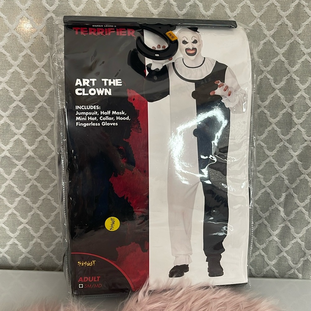 Art the Clown Costume for Adult - Black and White